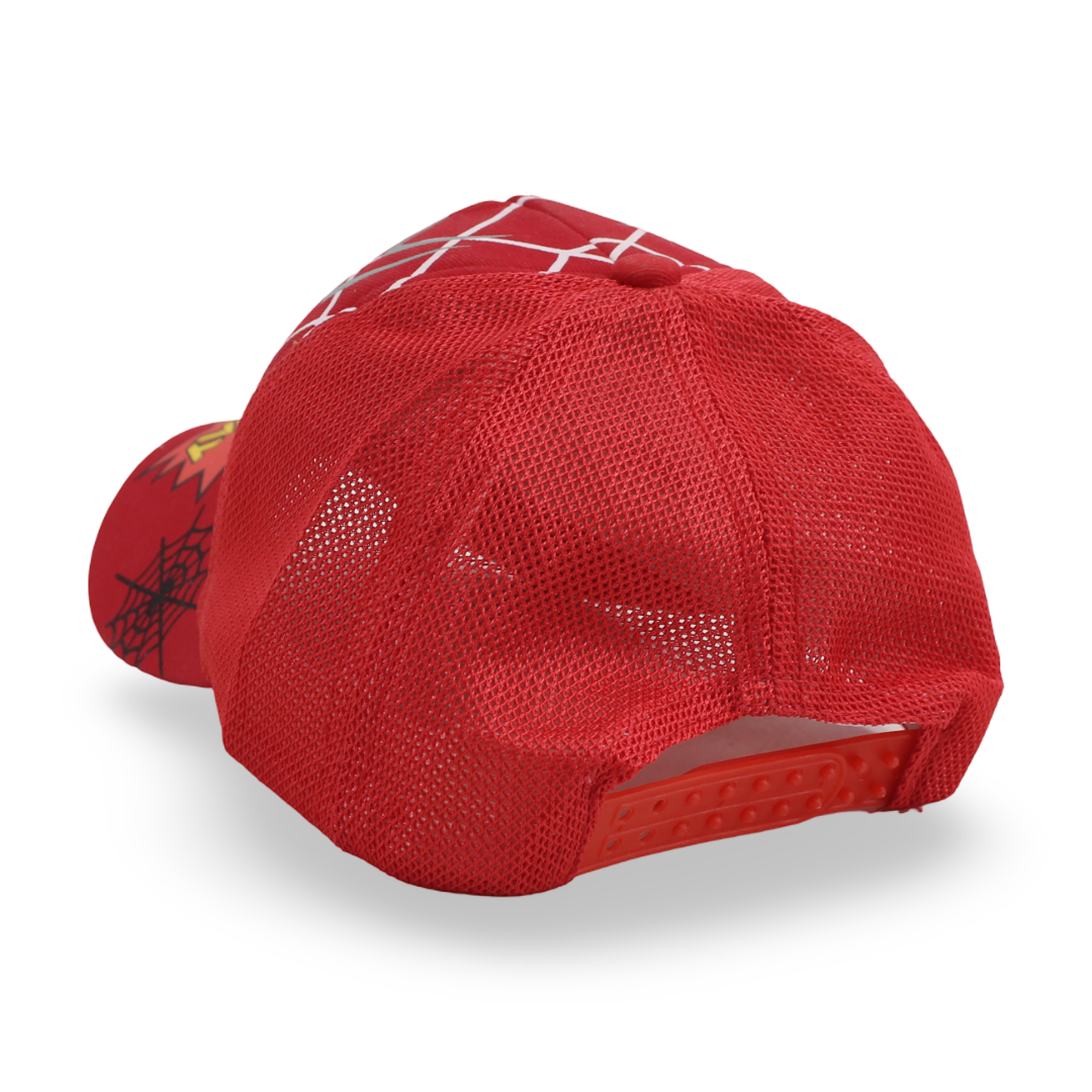 Boys Cotton Cap – Spider Design