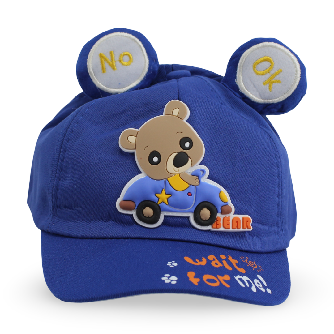 Unisex Cotton Cap – Bear Design
