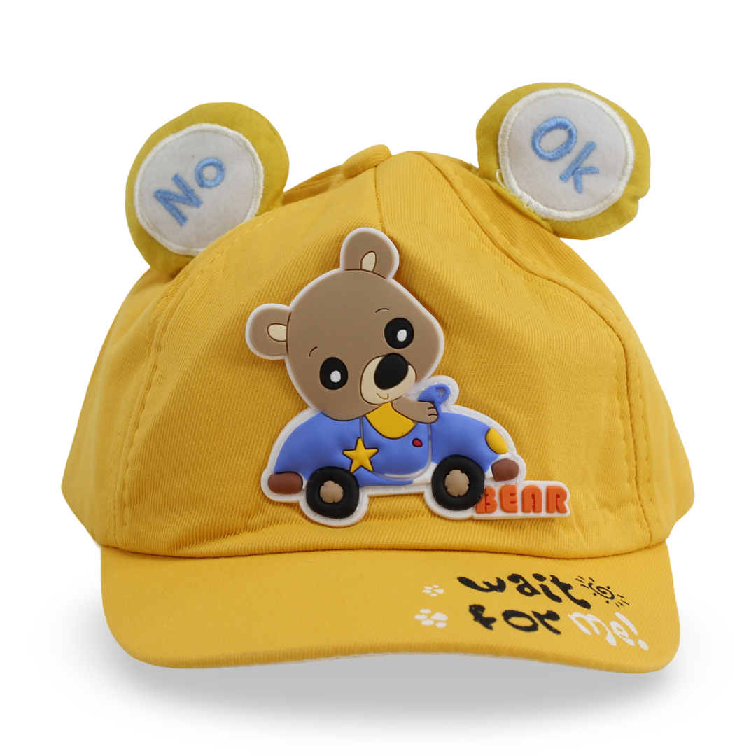 Unisex Cotton Cap – Bear Design