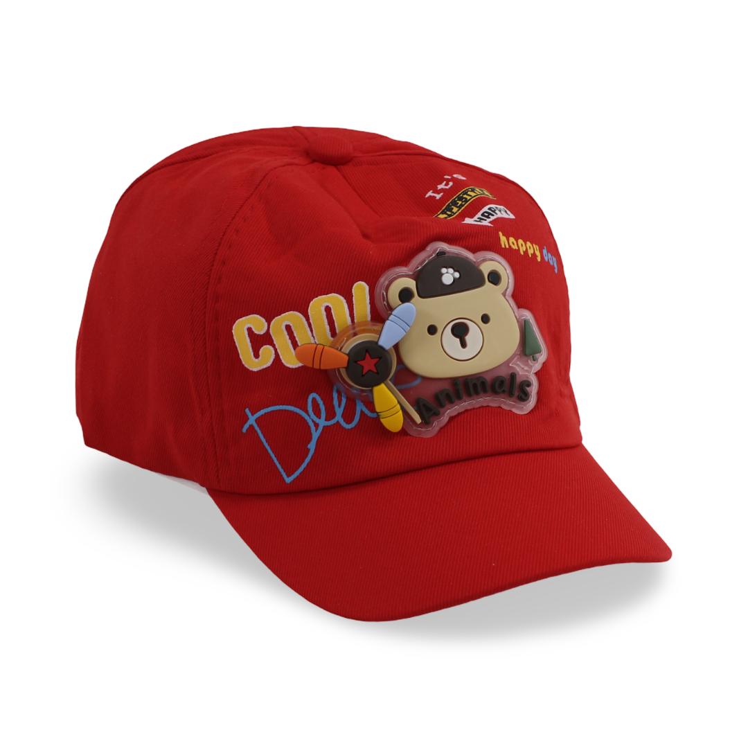 Boys Cotton Cap – Cool Animals Design