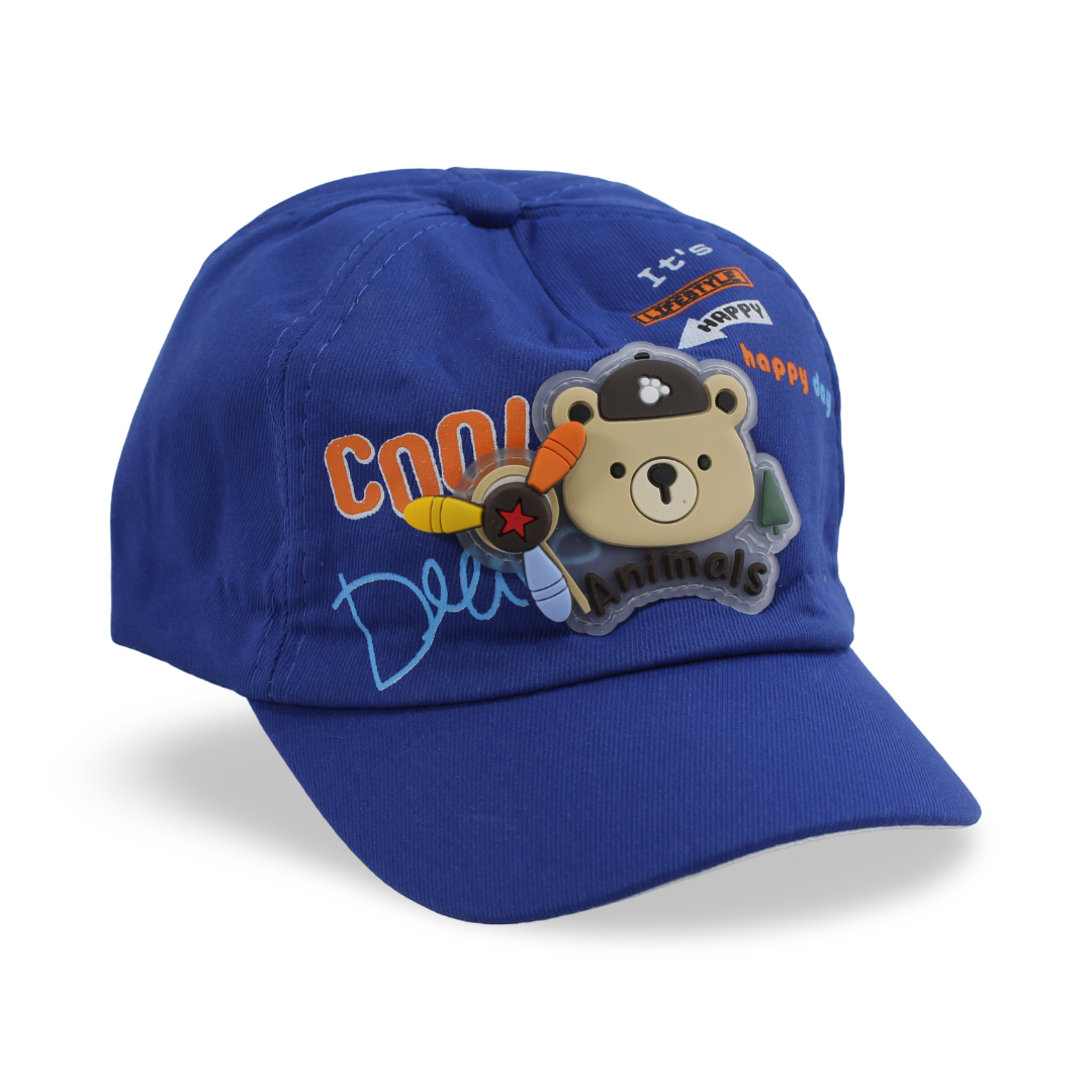 Boys Cotton Cap – Cool Animals Design