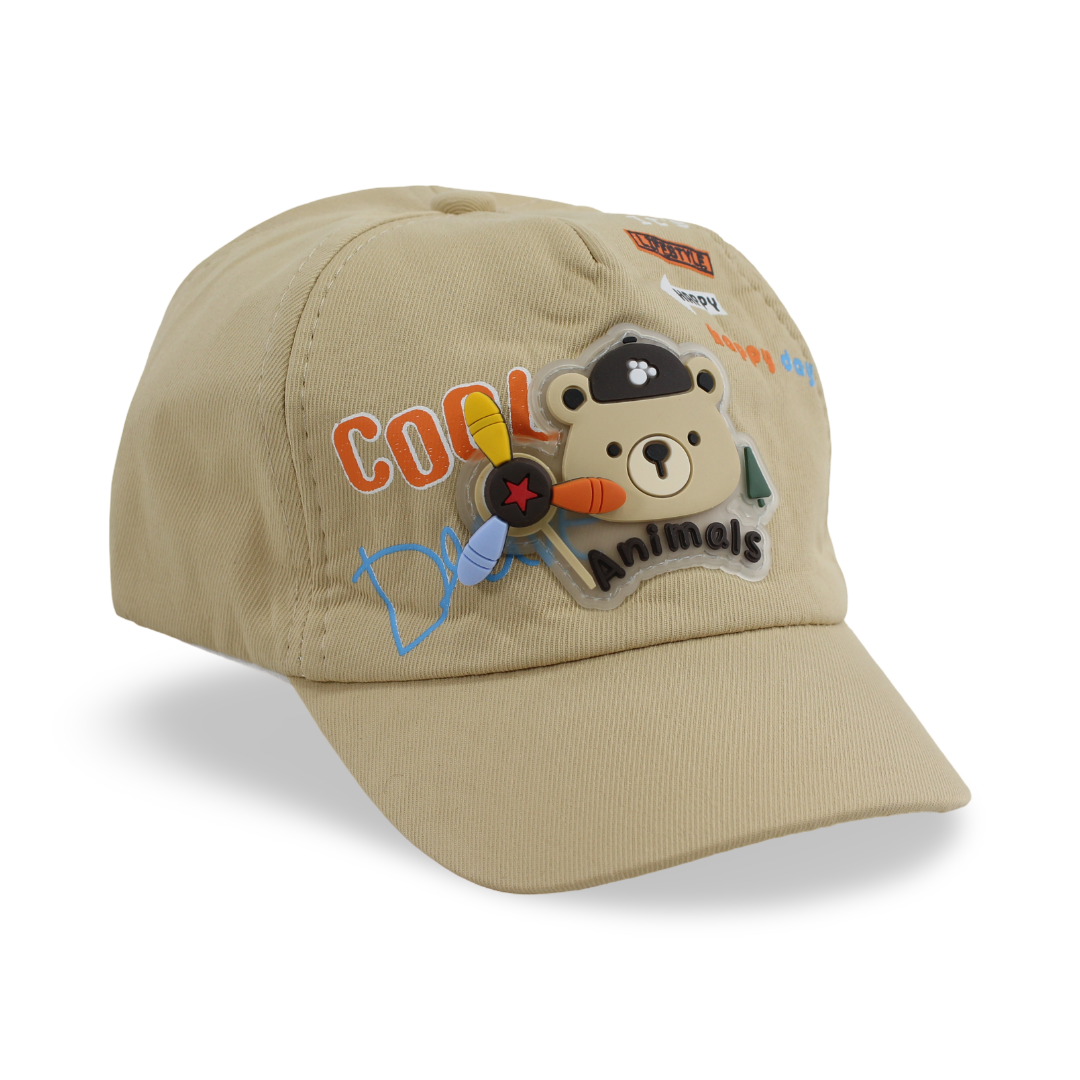 Boys Cotton Cap – Cool Animals Design