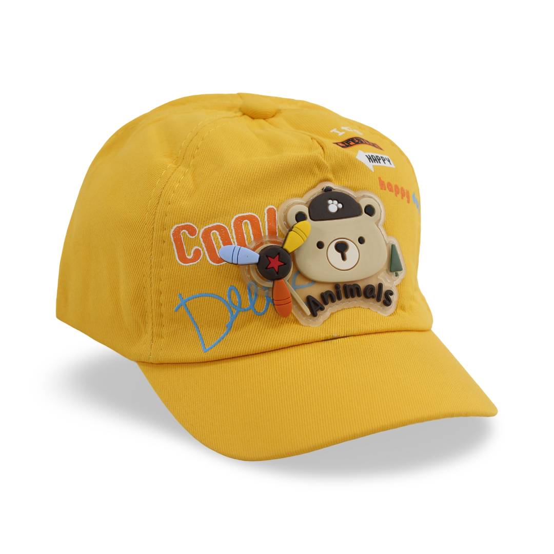 Boys Cotton Cap – Cool Animals Design