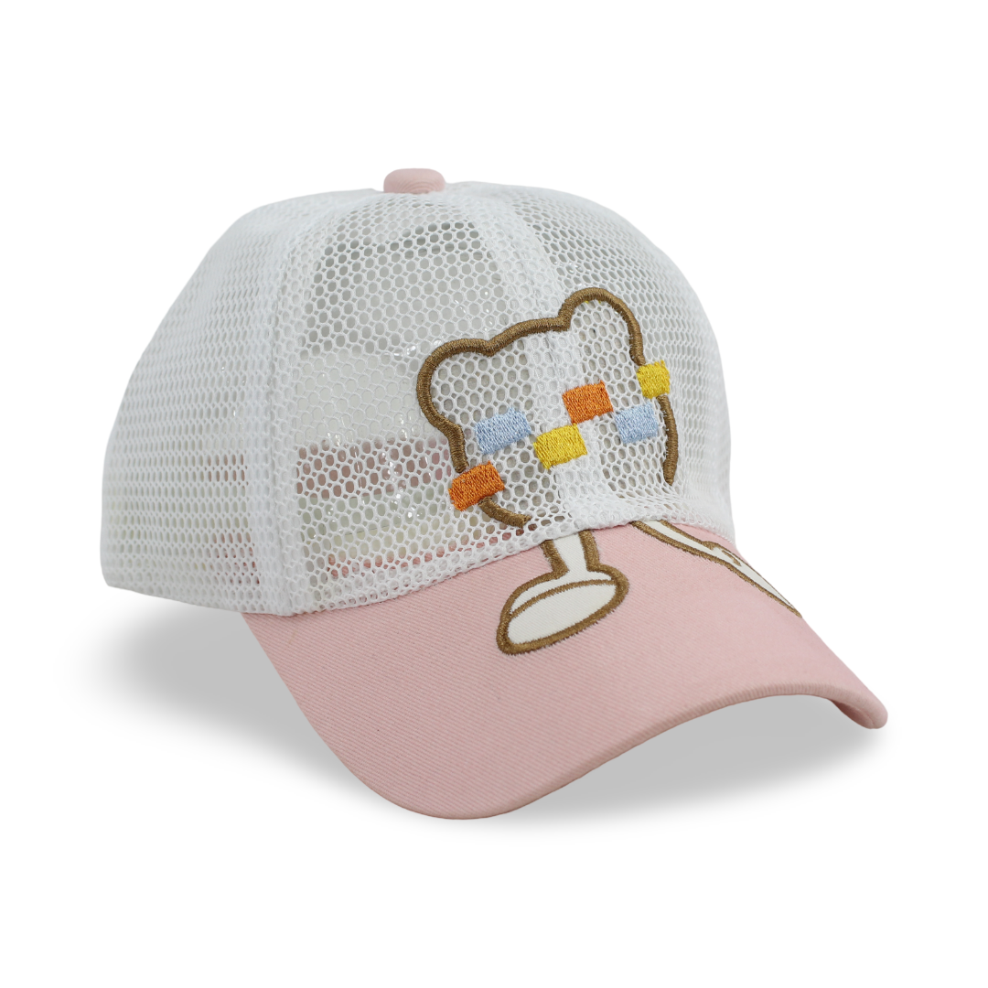 Unisex Cotton Cap – Cartoon Character Design