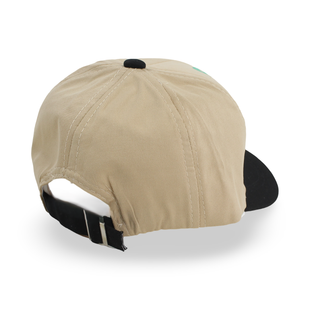 Boys Cotton Cap – Black with ”Hello” Design