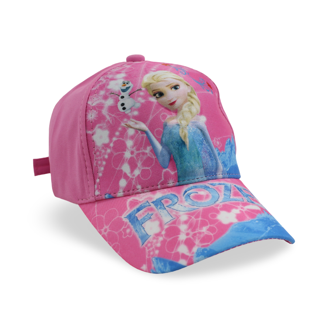 Girls Cotton Cap – Frozen Print - Clothing - Fancy