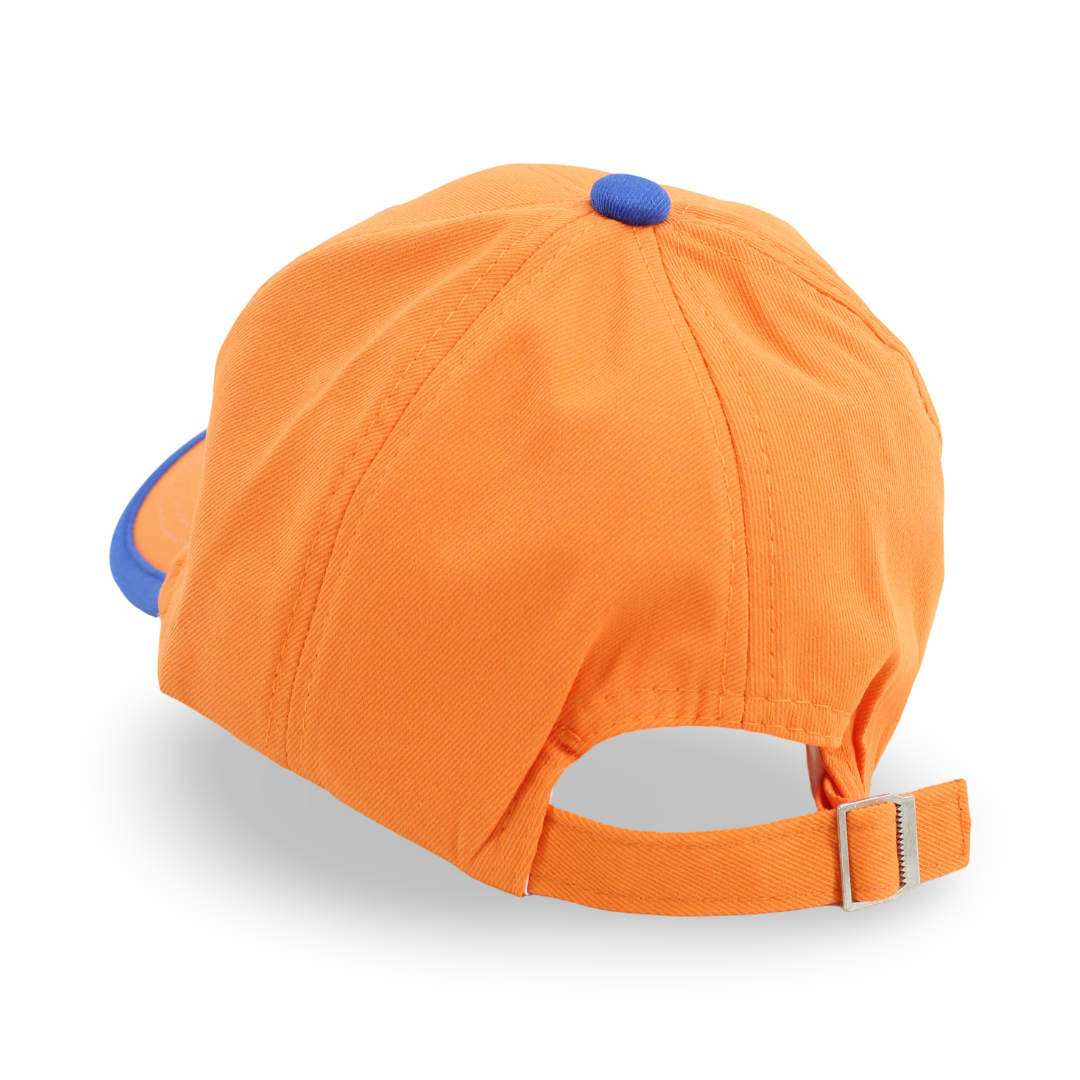 Unisex Cotton Cap – Orange with "Last Bear" Embroidery