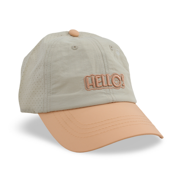 Unisex Cotton Cap – "Hello" Design