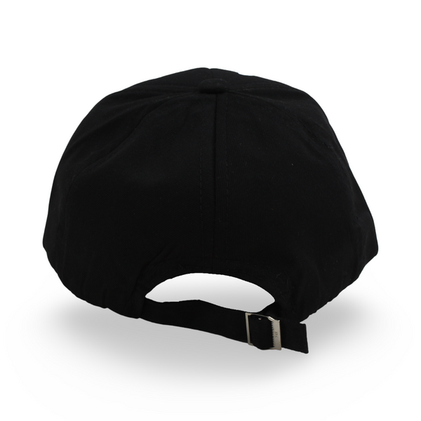 Boys Cotton Cap – Black with Frog Design