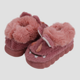 Unisex Piggy Face Soft Slippers