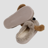 Doggy Head Soft Slippers