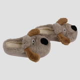 Doggy Head Soft Slippers