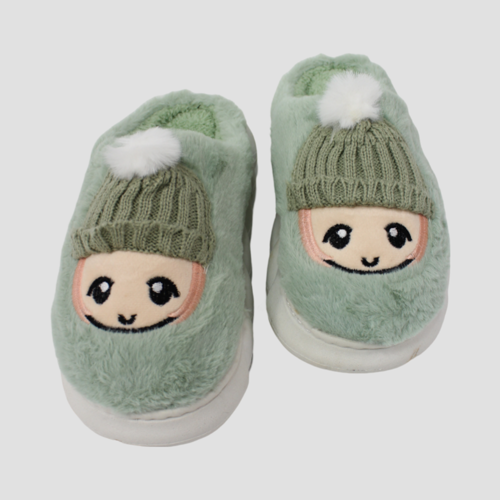 844  women fur slippers