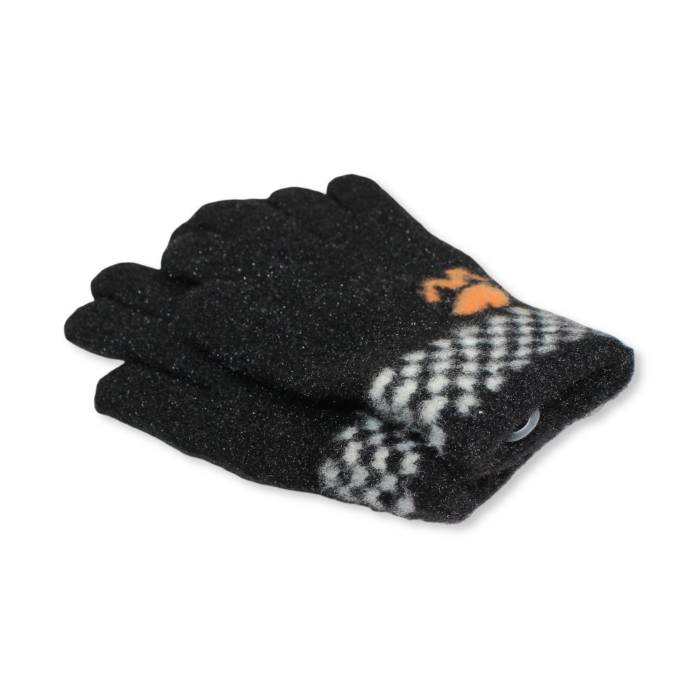 Heart Gloves – Black
