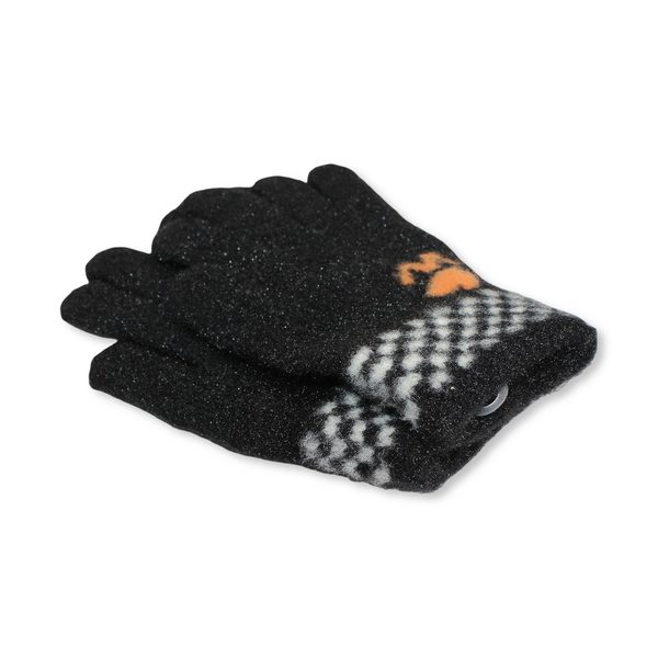 Heart Gloves – Black