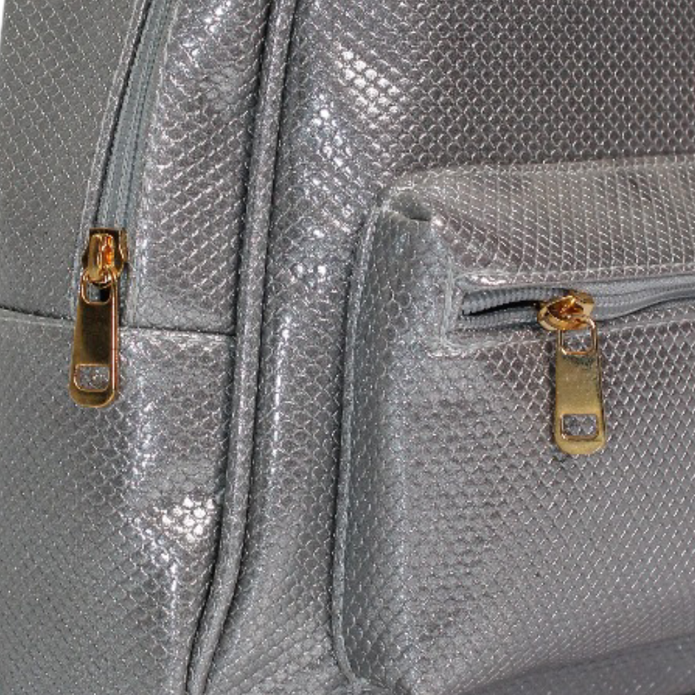 Girls Backpack – Silver