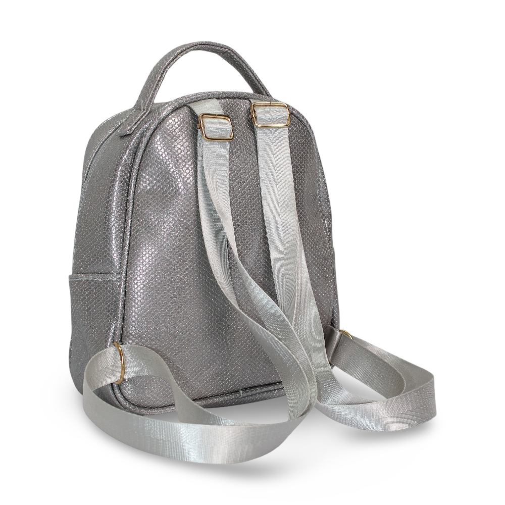 Girls Backpack – Silver