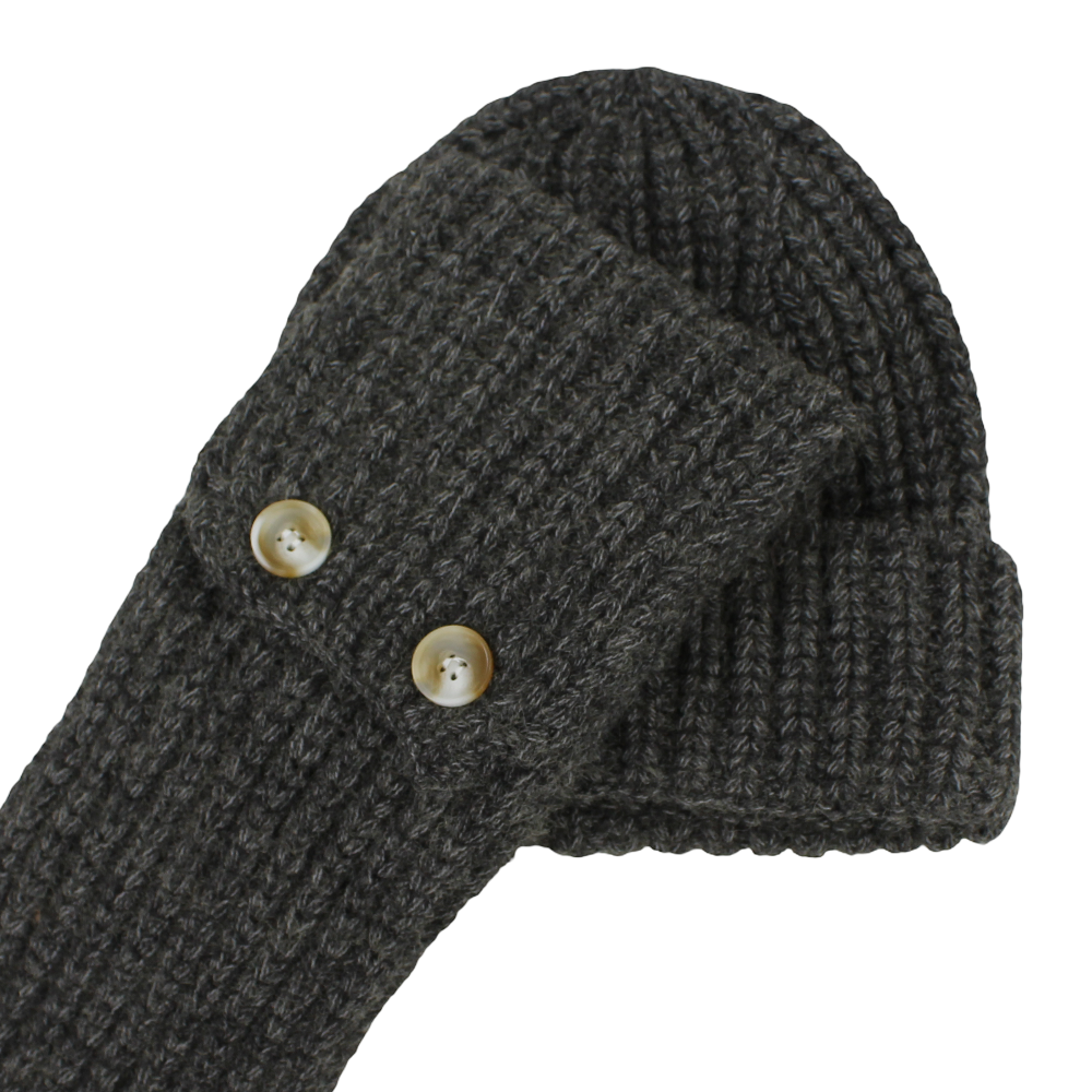 Unisex Beanie & Scarf Set – Grey