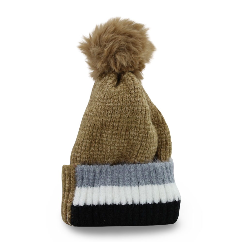 Unisex Knit Ice Cap – Coffee