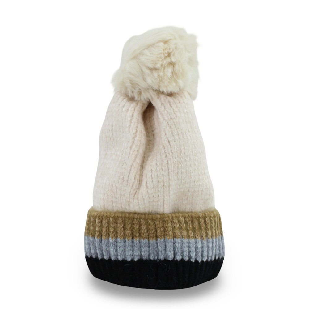 Unisex Knit Ice Cap – Off-White
