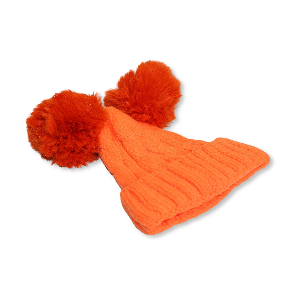 Unisex Knit Ice Cap – Orange