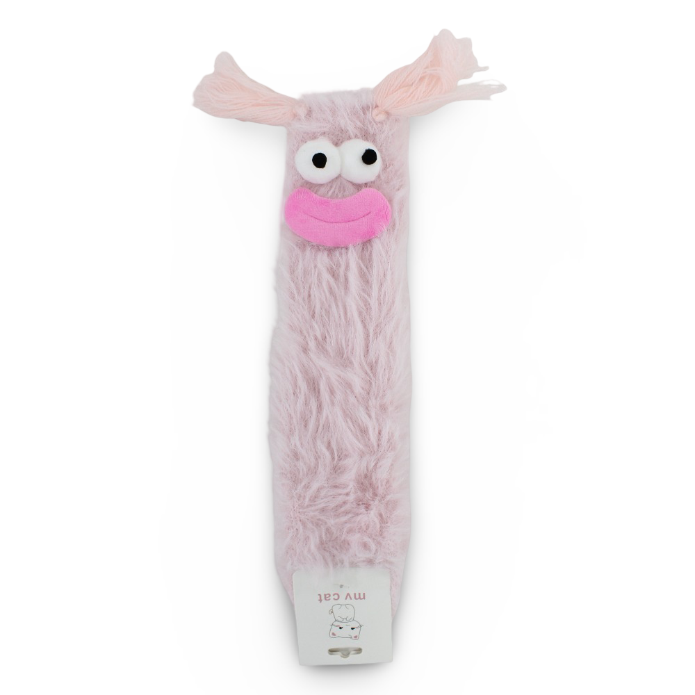 Girls Socks – Pink with Big Eyes Design