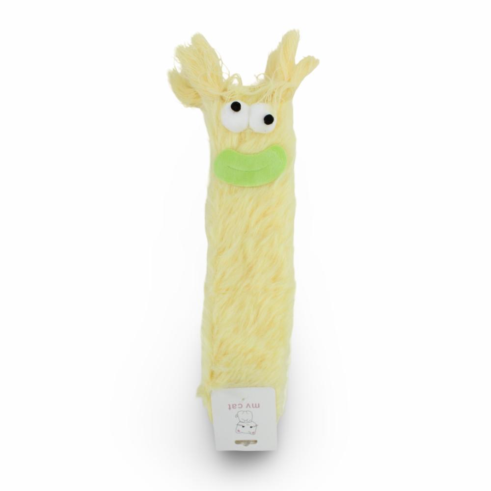 Unisex Socks – Yellow with Big Eyes Design