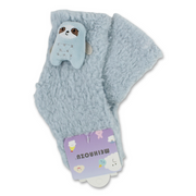 Unisex Socks – Baby Blue with Owl Design