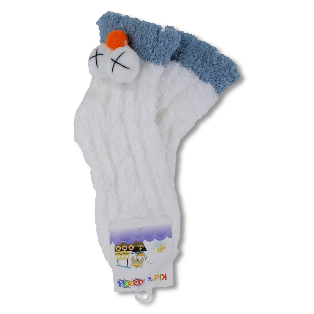 Unisex Socks – White with Big Eyes Design