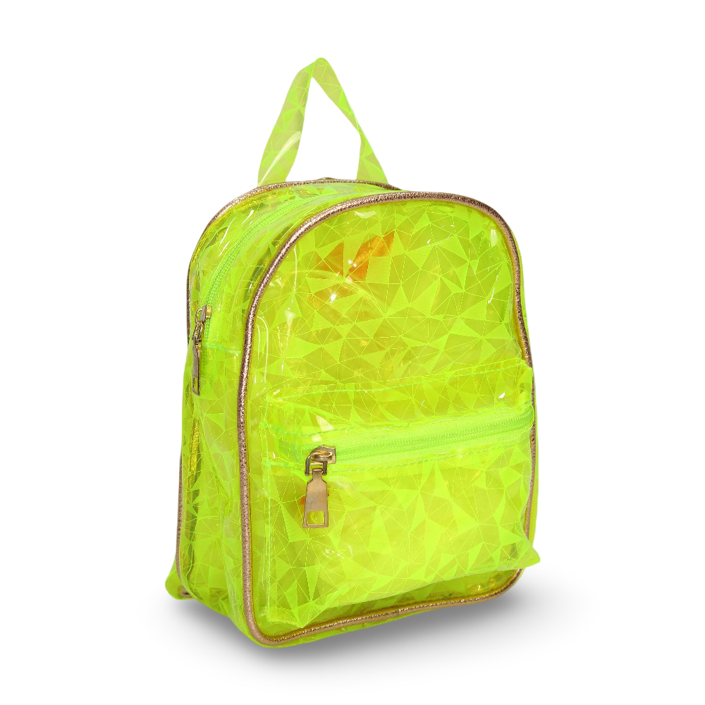 Girls Backpack – Transparent Lemon