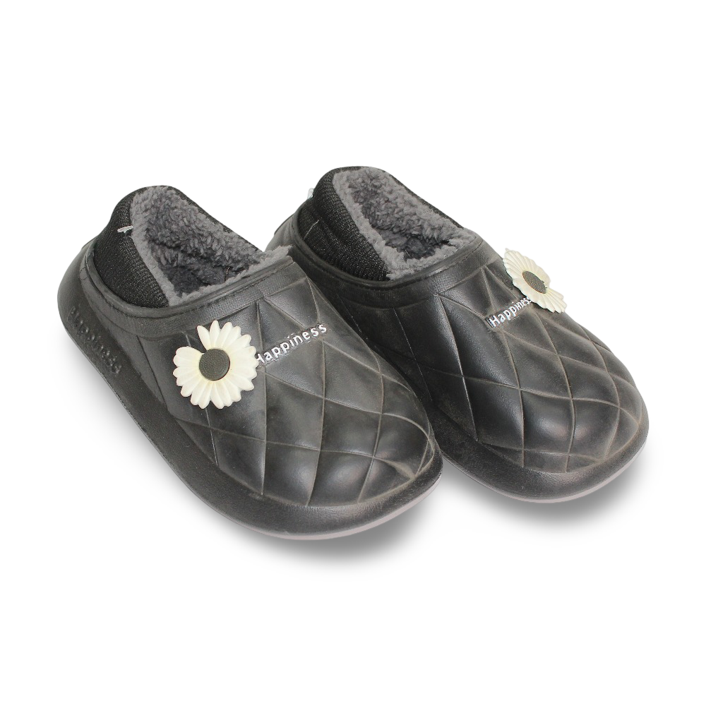 Girls fur Rubber CRO – with Flower Print