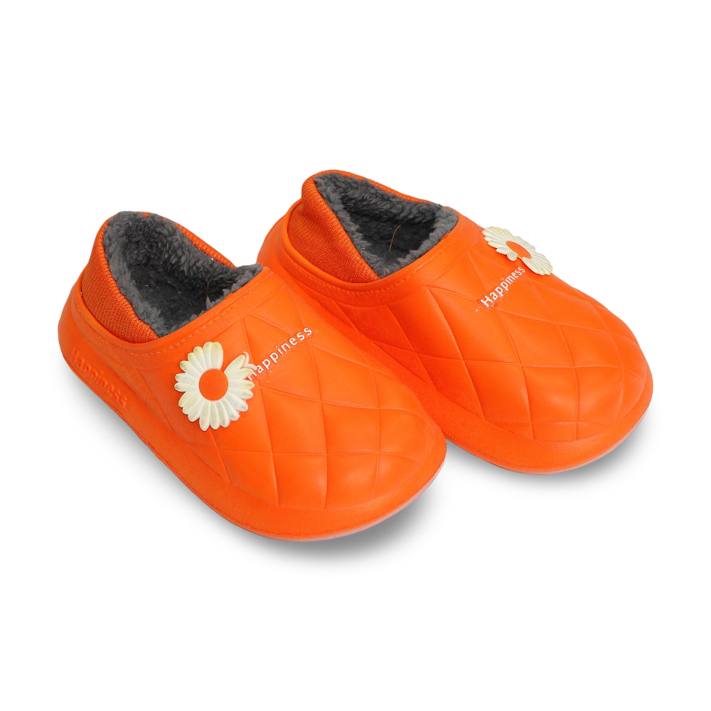 Girls fur Rubber CRO – with Flower Print