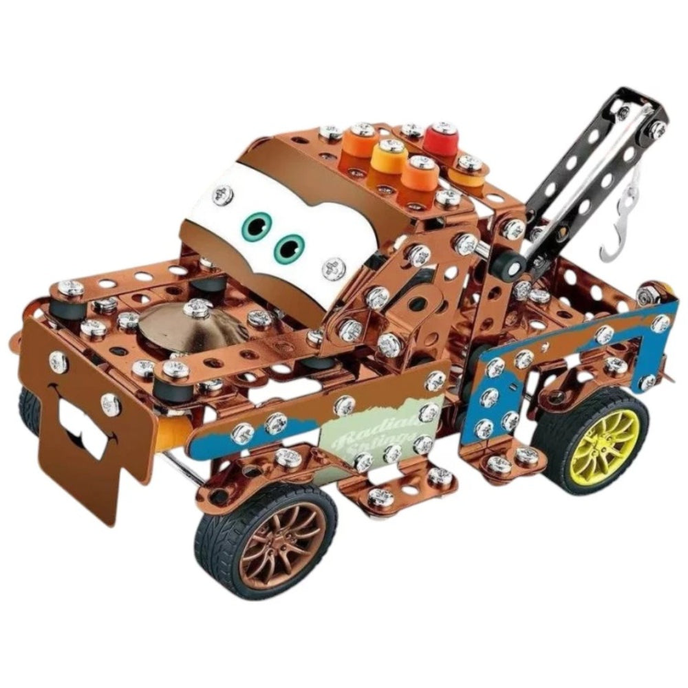 Cars Metal Building Set – Tow Truck Model - Toys - Cufan