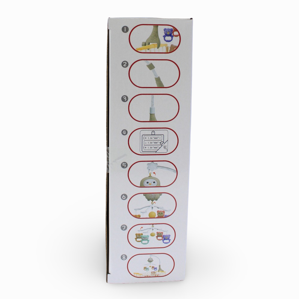 Happy Musical Bed Bell with Remote Control - Cute Bird