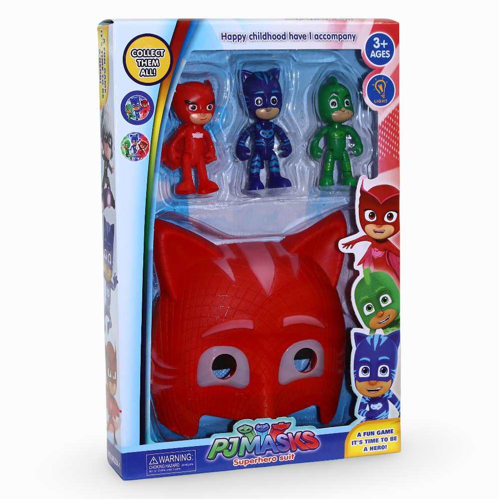PJ Masks Characters & Red Mask