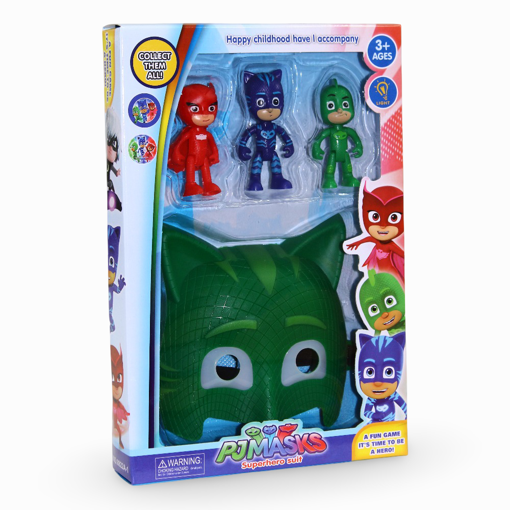 PJ Masks Characters & Green Mask