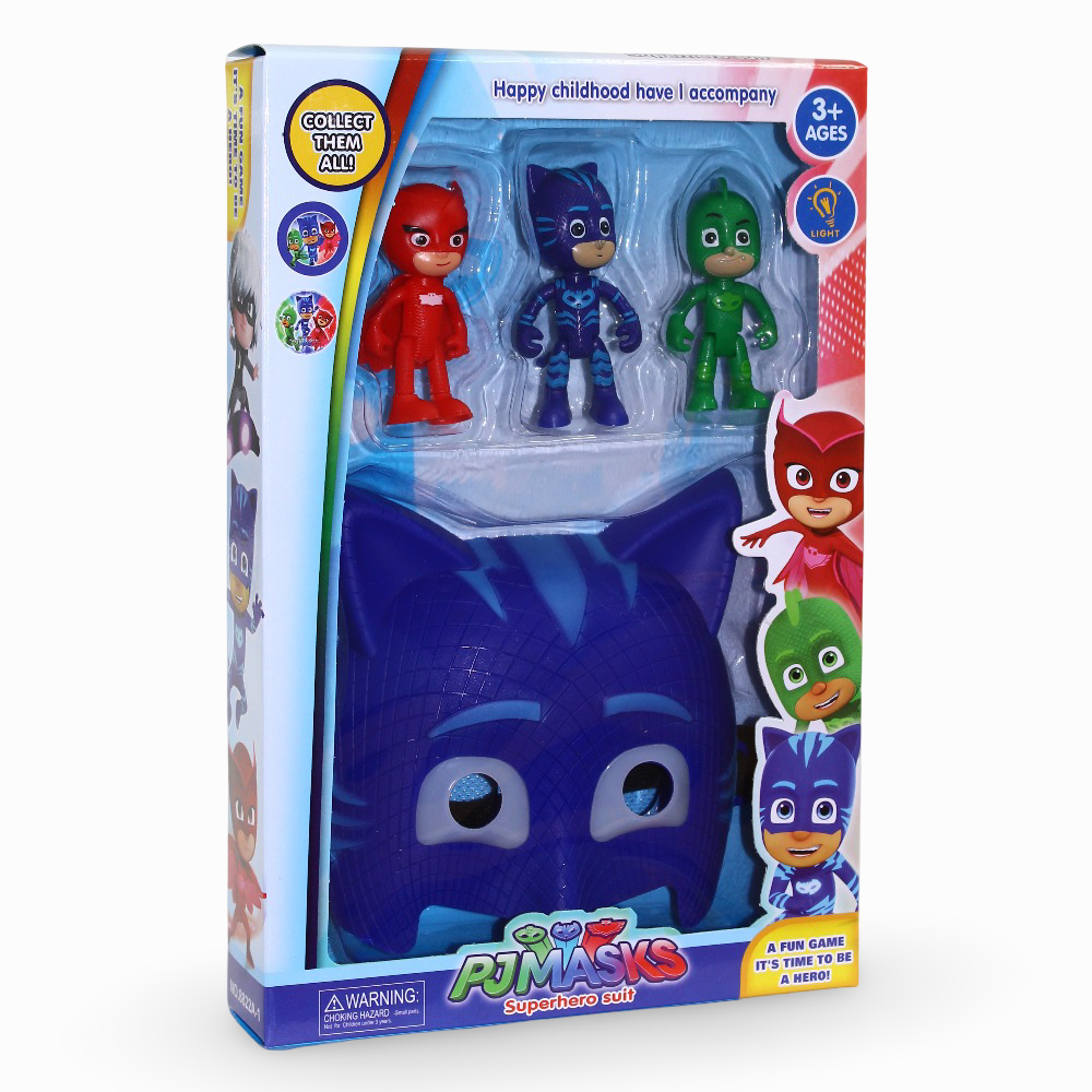 PJ Masks Characters & Blue Mask