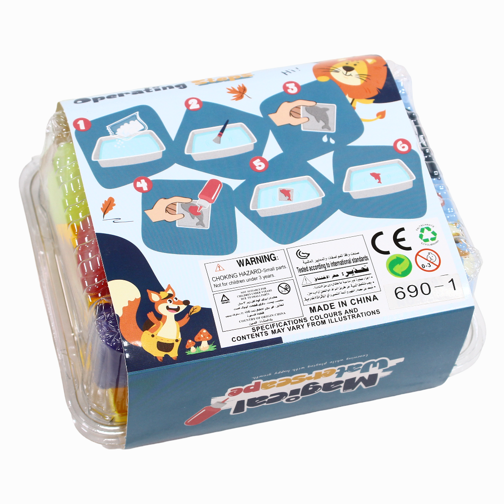 Magical Waterscape – Magic Water Gel Growing Toy Set (12 Pieces)