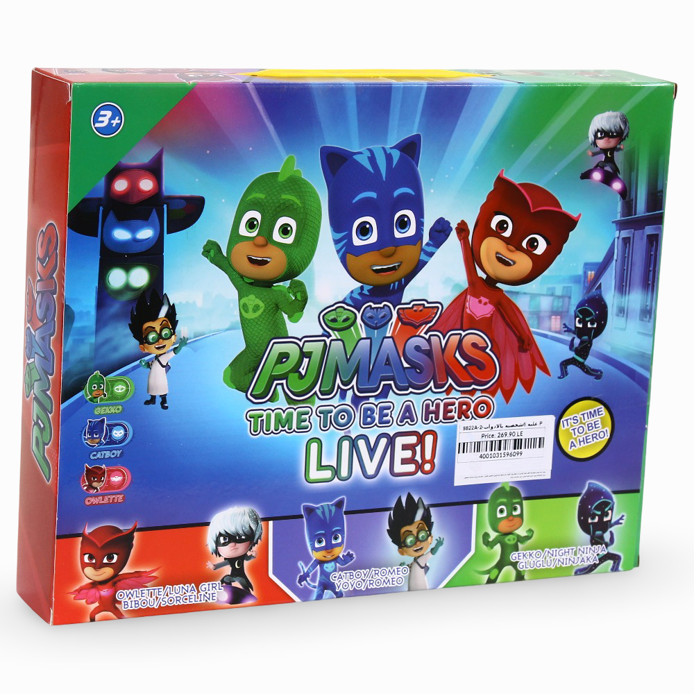 PJ Masks Action Figures Set - 6 Pcs