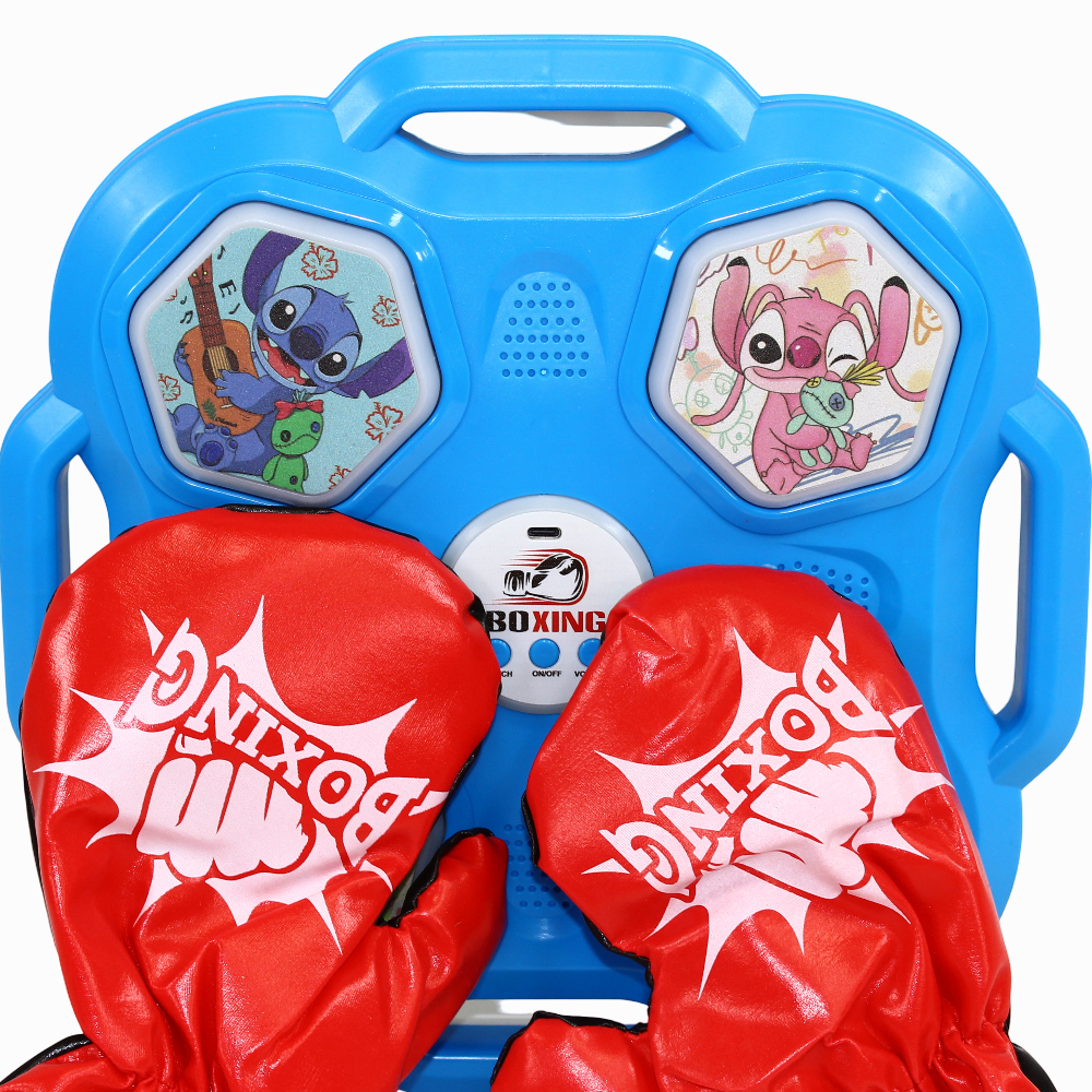 Stitch Music Boxing Target - Blue