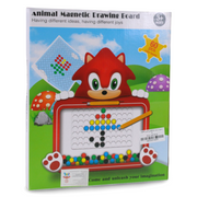 Sonic Animal Magnetic Drawing Board – Red