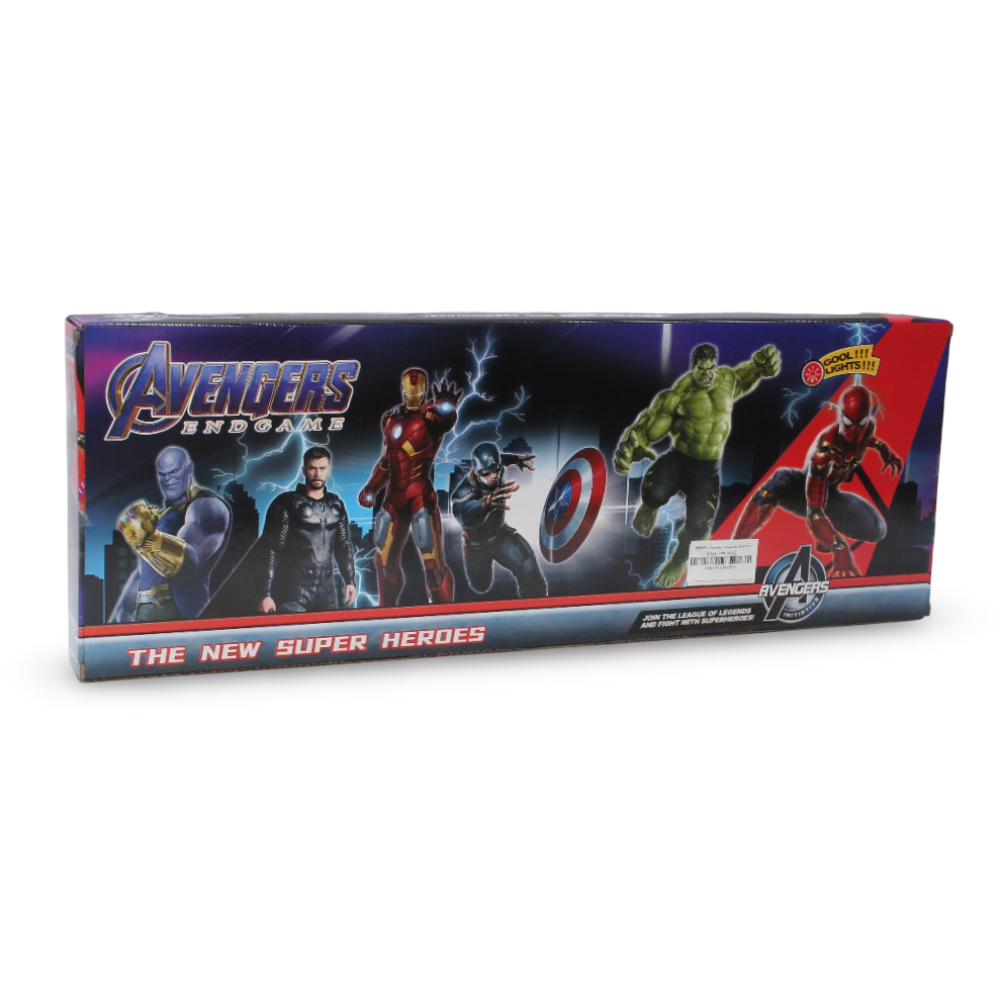 Action Figure Set – 5 Super Power Hero Characters