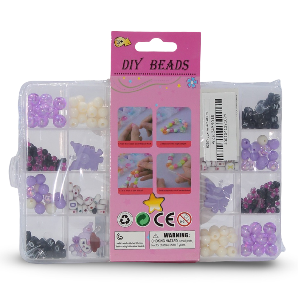 Kuromi DIY Beads