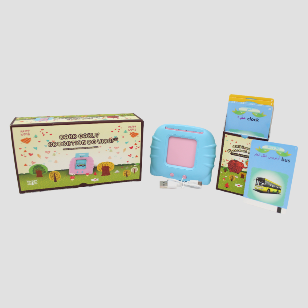 Card Early Education Device – Polish & English Learning Toy for Kids