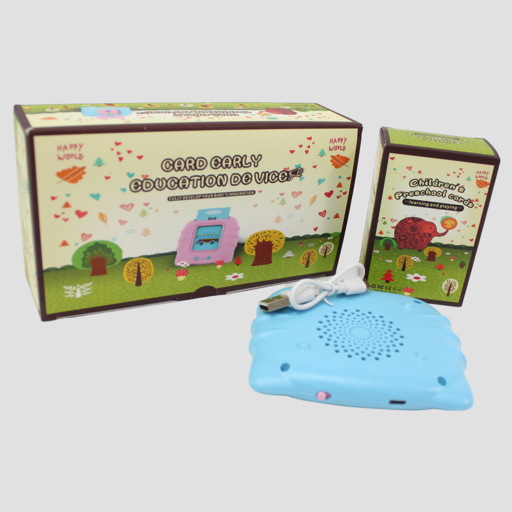 Card Early Education Device – Polish & English Learning Toy for Kids