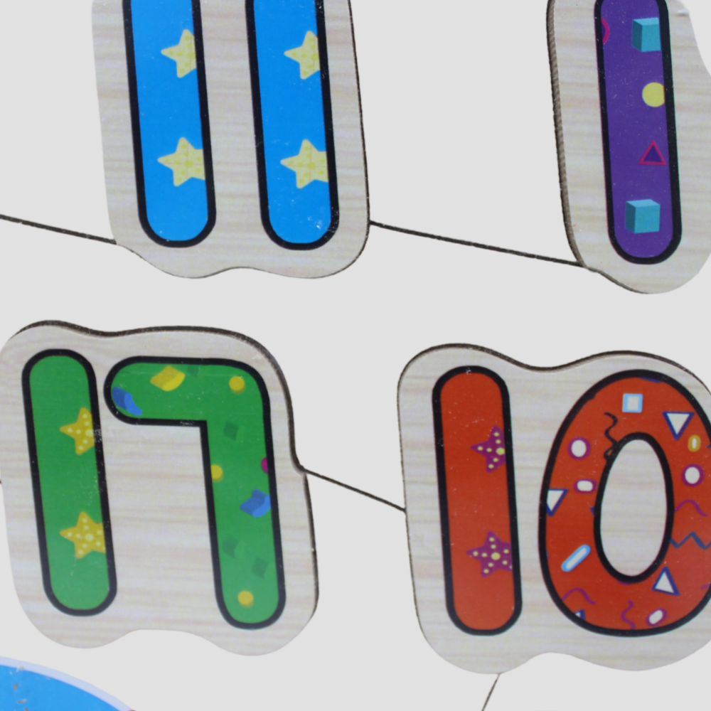 Wooden Jigsaw Puzzle Board – Educational Learning Toy