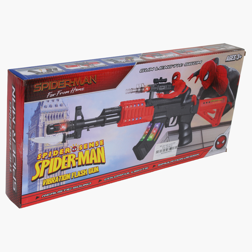 Spider-Man Vibration Flash Gun