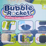 Bubble Rocket - Electric Bubble Machine - Green