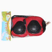 Kids Protective Gear Set – Red & Black