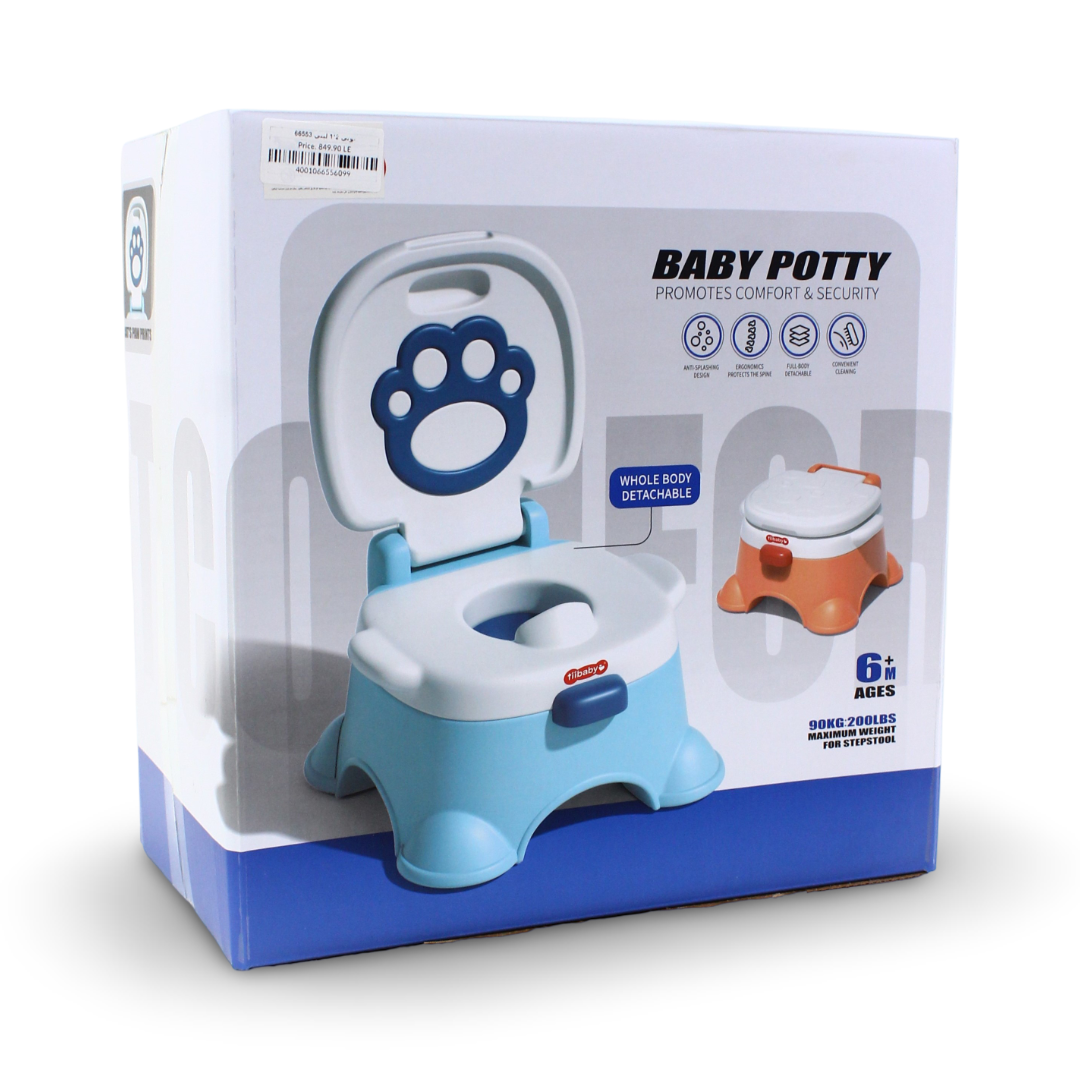 Tiibaby Baby Potty 2-in-1 – Baby Blue